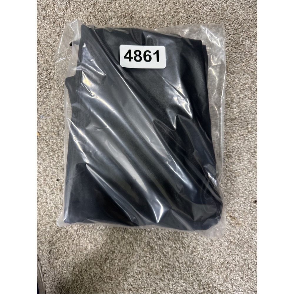 Spanx Leggings Women's Small/Petite (24x25.5) Faux Leather Shiny Black High Rise - Picture 9 of 9